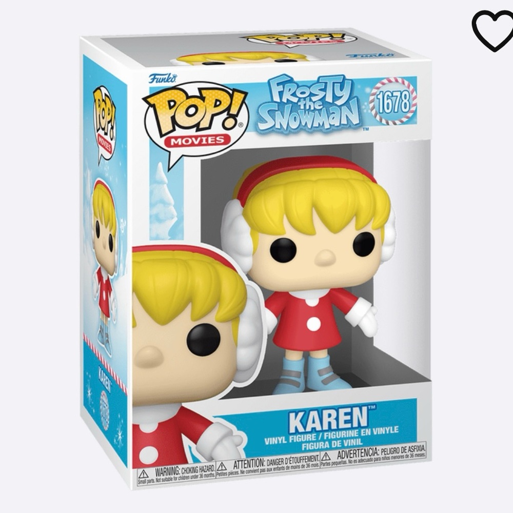 Funko Pop! Karen from  Frosty the Snowman Vinyl Figure #1678